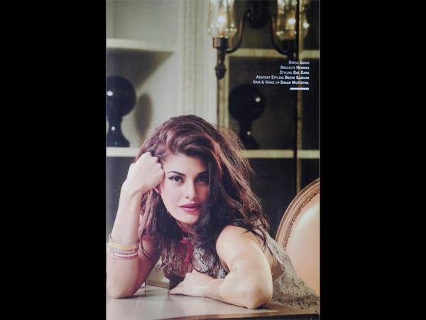Jacqueline Fernandez Goes Desi On Verve's Cover