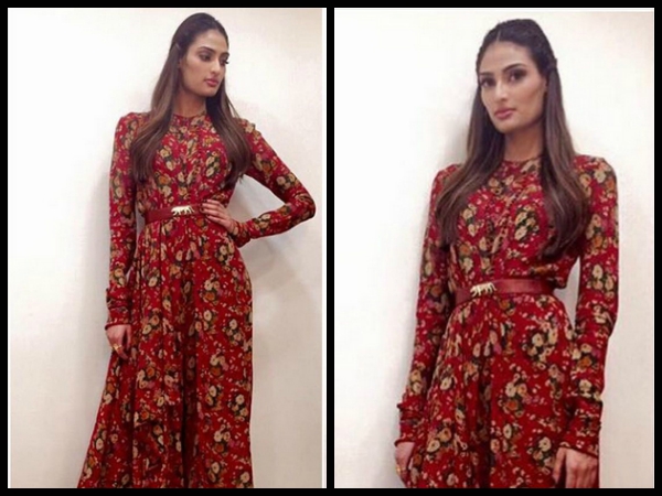 Athiya Shetty in sabysachi