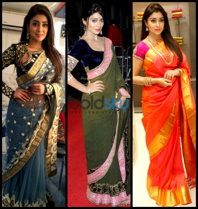 Happy Birthday Shriya Saran: Her Hottest Saree Looks Happy Birthday Shriya Saran: Her Hottest Saree Looks
