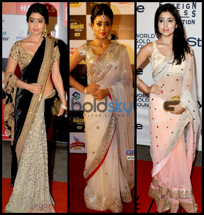 Happy Birthday Shriya Saran: Her Hottest Saree Looks Happy Birthday Shriya Saran: Her Hottest Saree Looks