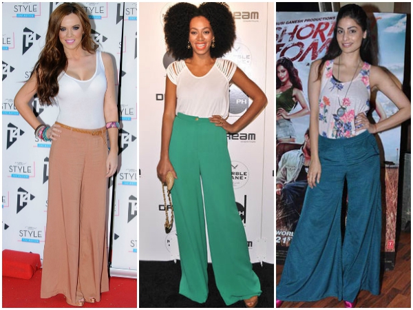 Style Your Look With Palazzos, The Wide-Legged Pants