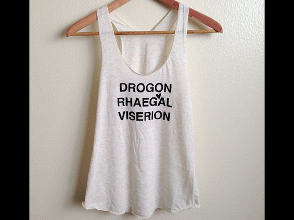 Game Of Thrones Inspired Tank Tops
