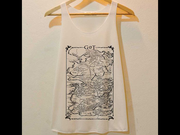 Game Of Thrones Inspired Tank Tops