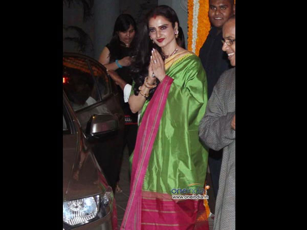 Rekha's Best Saree Looks