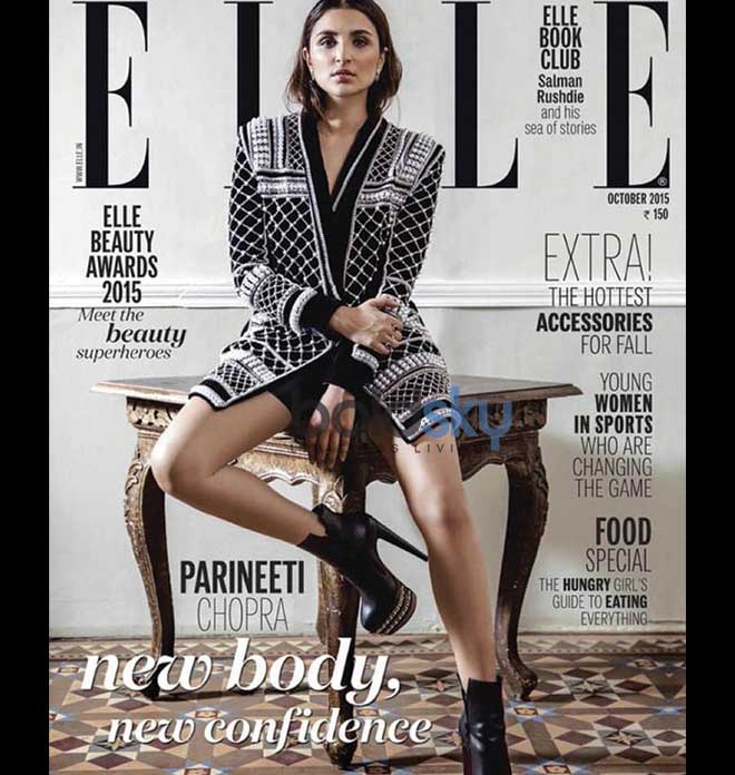 Parineeti Graces The Cover of Elle