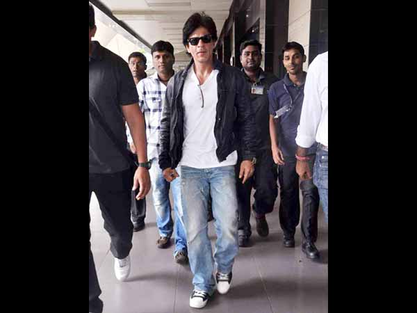 B-Town's Man In Black: Shah Rukh Khan