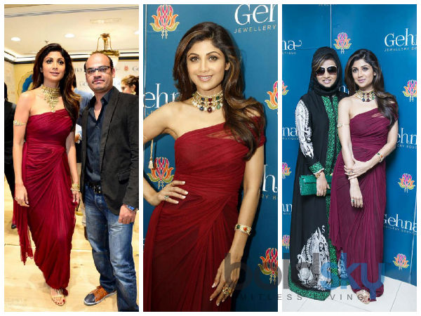 Shilpa Shetty Loves The Saree Gowns