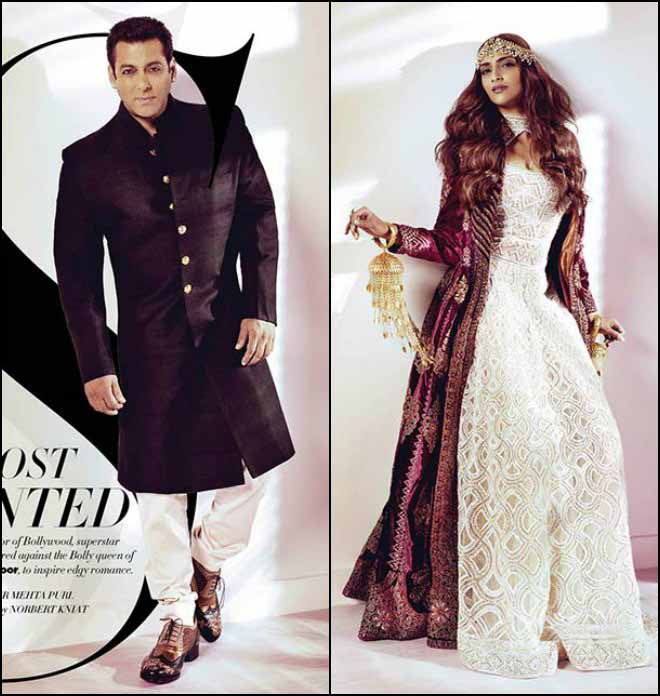 Harper's Bazaar India Oct Issue – Sonam And Salman
