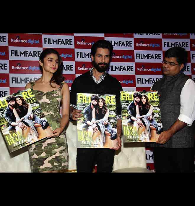 Alia & Shahid Unveiling Filmfare's Face