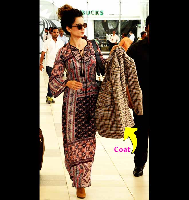 Snapped: Kangana Ranaut's Airport Look