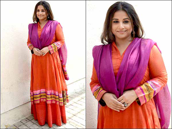 Spotted: Vidya Balan Wearing A Punjabi Suit At MAMI