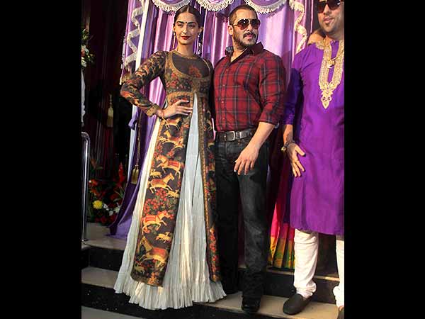 Spotted: Salman Khan And Sonam Kapoor At A Launch Event