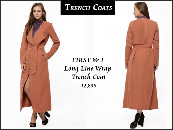 Hurry! Avail These Trench Coats Under 4K