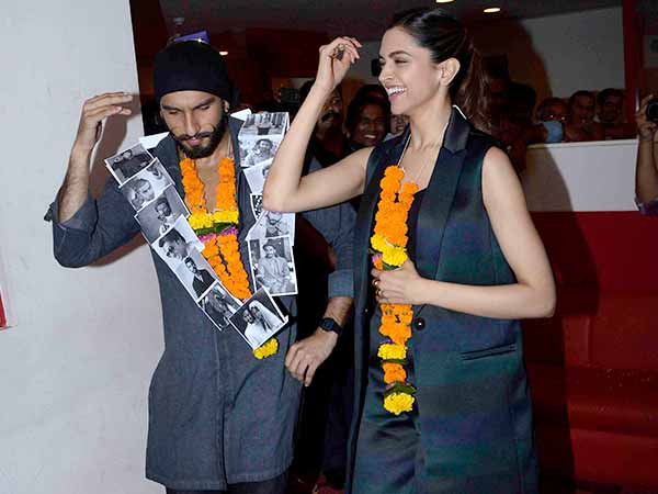 Deepika Padukone In A Black Satin Outfit