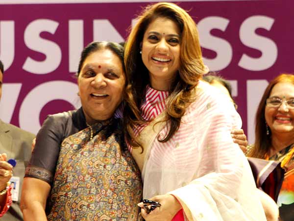 Kajol looking lovely in a white cotton saree