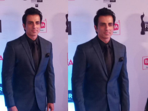 Sonu Sood In Blue Suit
