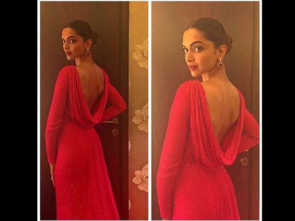 Finally: Deepika Padukone In Red