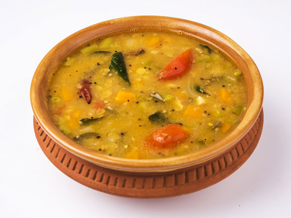 Rice Sambar: 