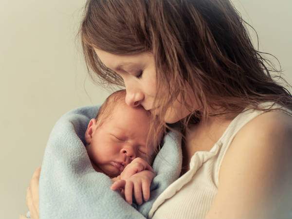 Vaginal Birth Delivery- Mom Son