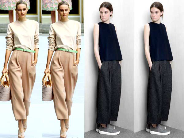 Wide-legged pants Wide-legged pants