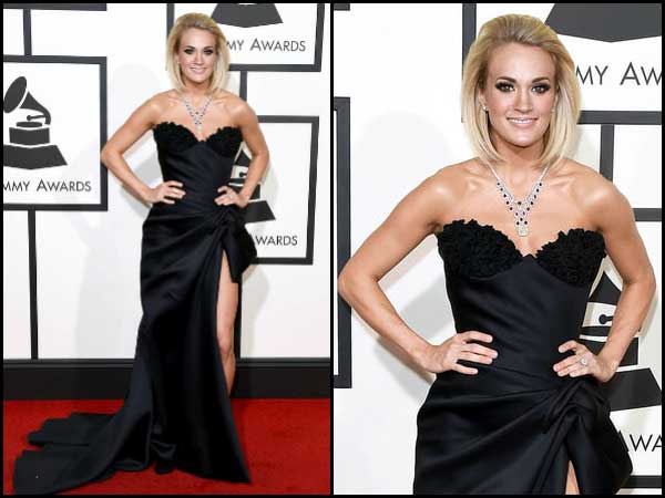 Carrie Underwood In Satin Black 