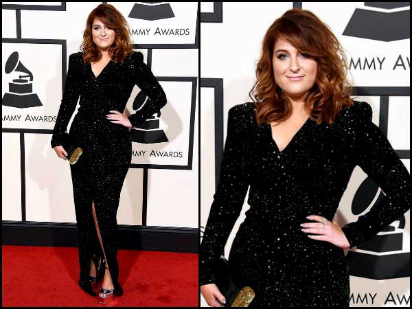 Meghan Trainor In Sparkling Black 