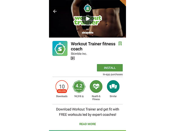 Workout Trainer Fitness Coach