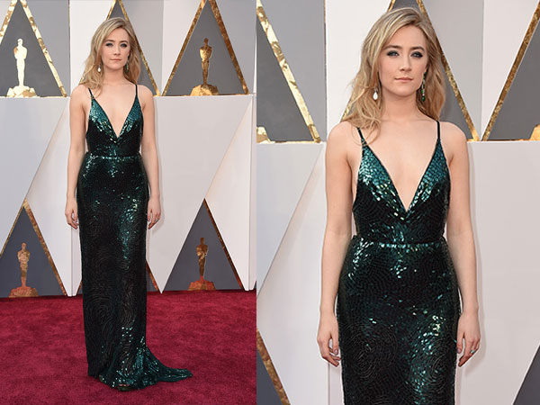 The Green Sequin Dress