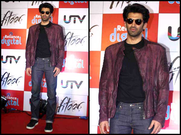 Aditya for Fitoor promotions