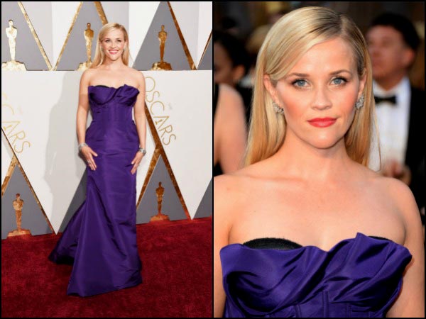 Reese Witherspoon in Oscar De La Renta Reese Witherspoon in Oscar De La Renta