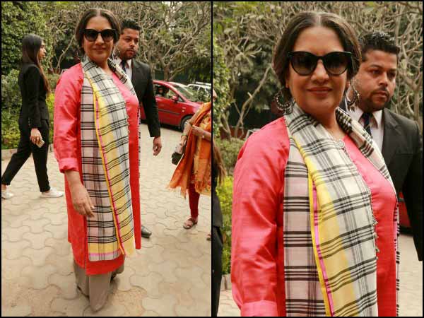 Shabana Azmi pormoting Neerja