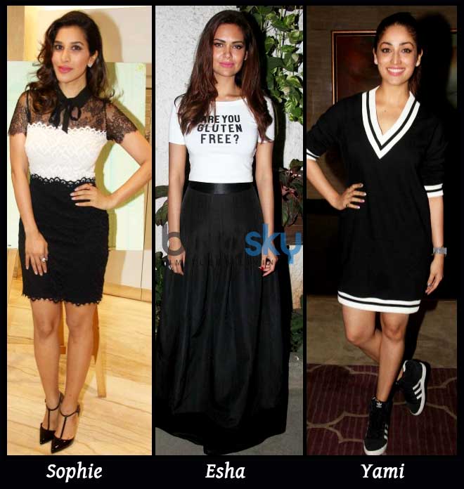 Black & white Outfits