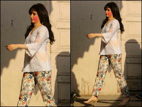 Tamannaah in white kurta