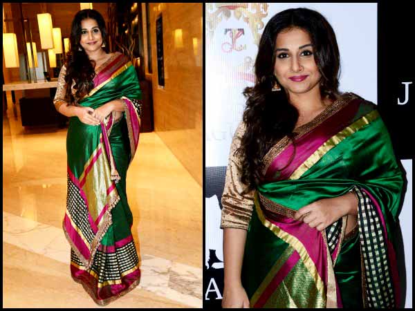 Vidya Balan In Green Saree Vidya Balan In Green Saree
