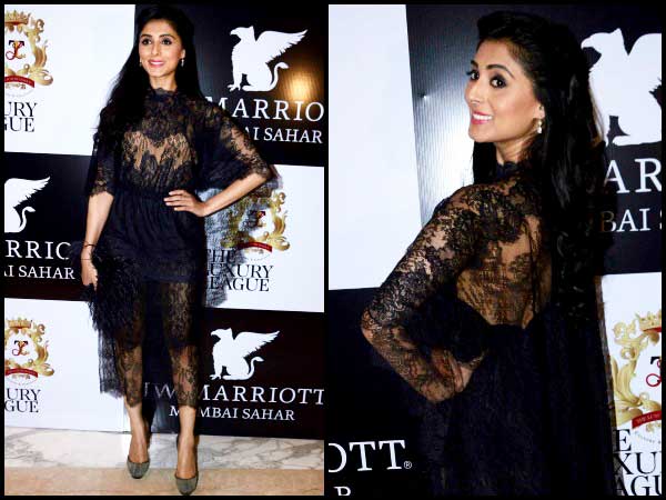 Pernia Qureshi in raven black Pernia Qureshi in raven black