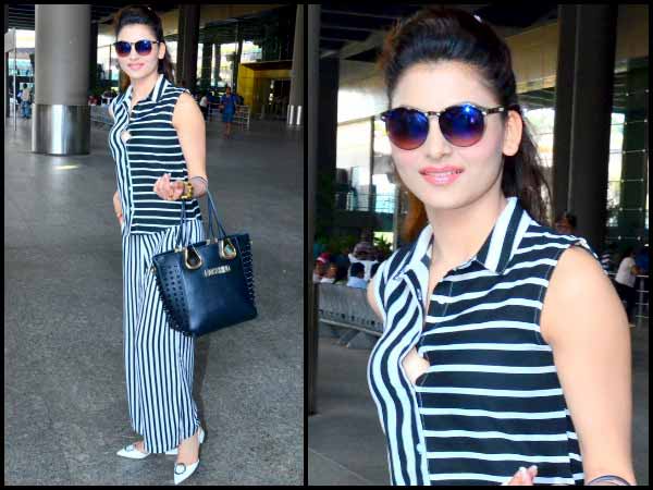 Urvashi Rautela's airport look Urvashi Rautela's airport look
