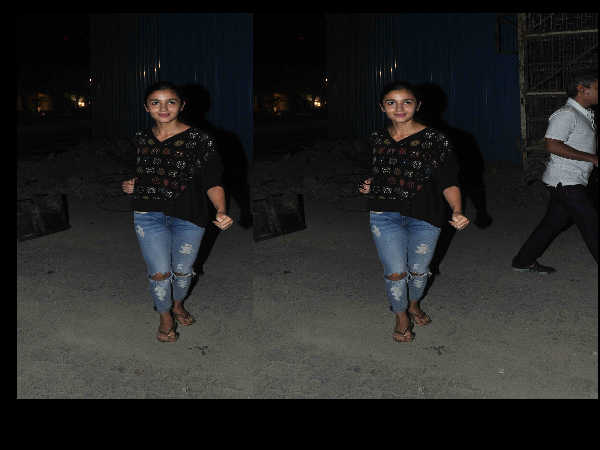 Alia Bhatt in casuals