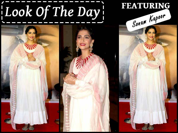 Sonam Kapoor in white Sonam Kapoor in white