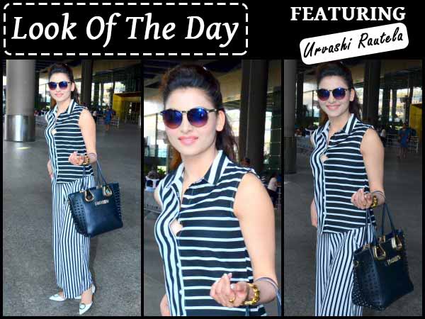 Urvashi Rautela's airport look Urvashi Rautela's airport look