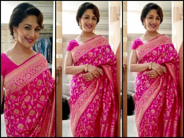 Madhuri at a wedding