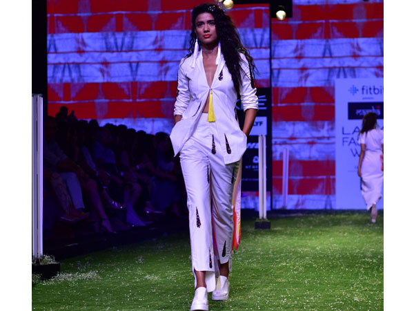 White Two-Piece Suit 