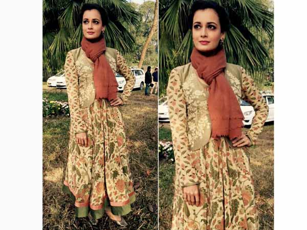 dia mirza in ritu kumar