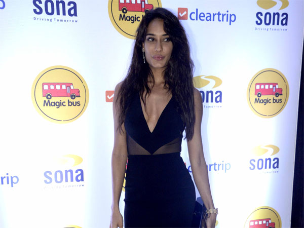 lisa haydon at charity event