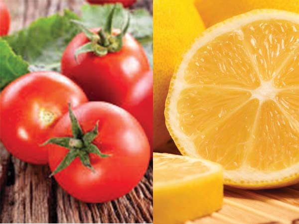 lemon to clear dark circles