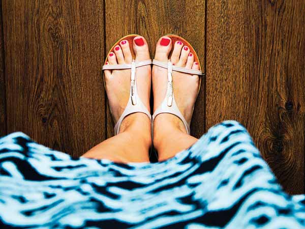 Be Careful Of Your Feet: