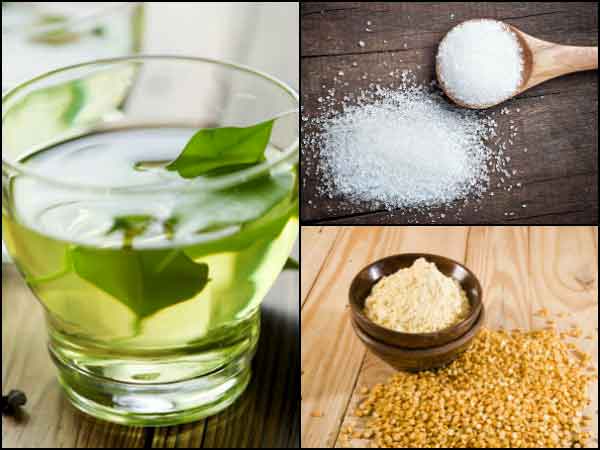 DIY face scrub for acne scars