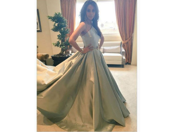 Cannes: Mallika’s 2nd Red Carpet Glam!3