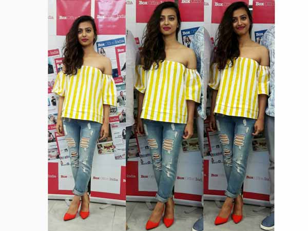 radhika apte in stripes
