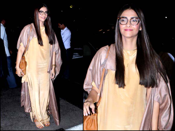 Sonam's travel look