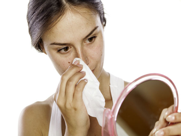 1. Not Removing The Makeup At Night: 